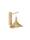 GloboStar Wall Lamp with E27 Socket Beige 36x42cm
