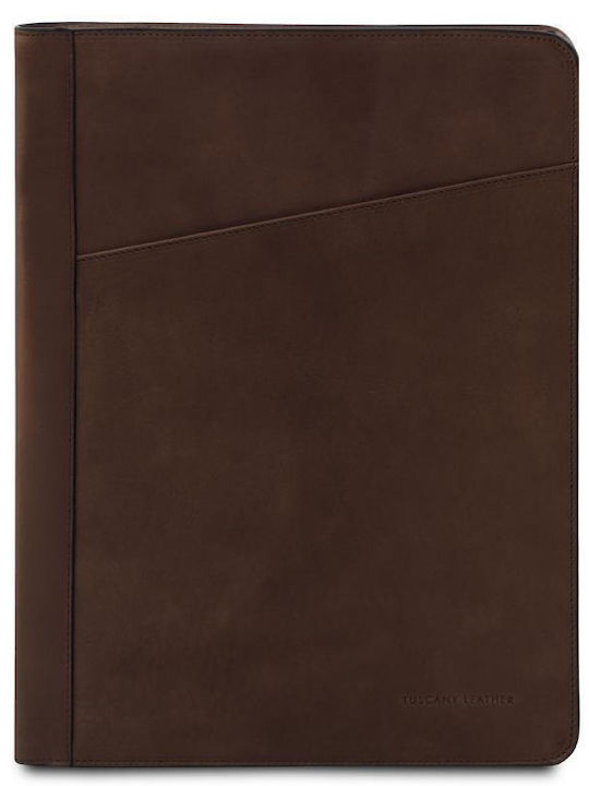 Tuscany Leather Leather Men's Card Wallet Brown