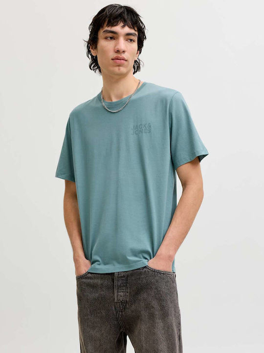 Jack & Jones Tricou Albastru Mineral