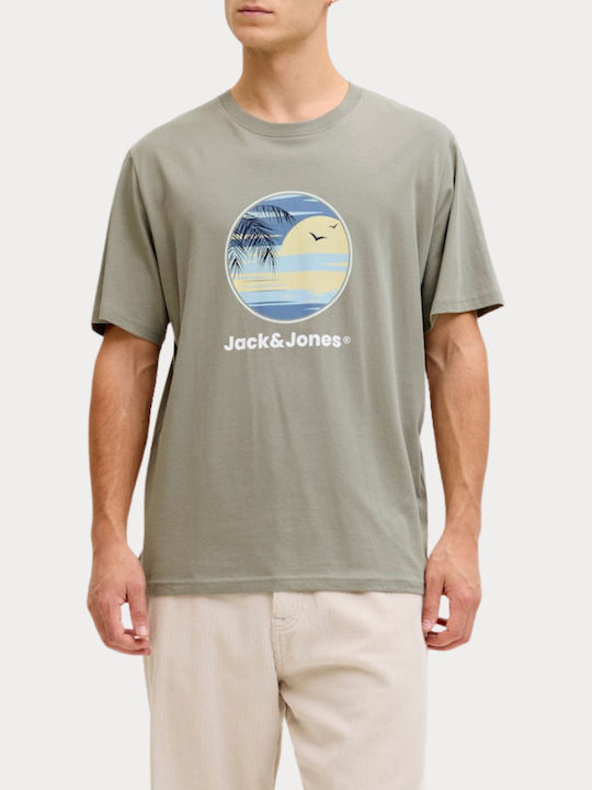 Jack & Jones Crew Neck T-shirt Vetiver 12288351