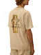 T-shirt Καφέ