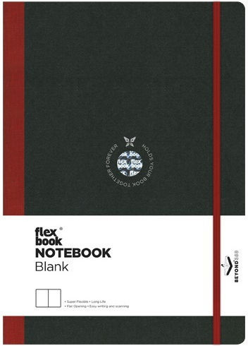 The Writing Fields Notebook with White Pages White