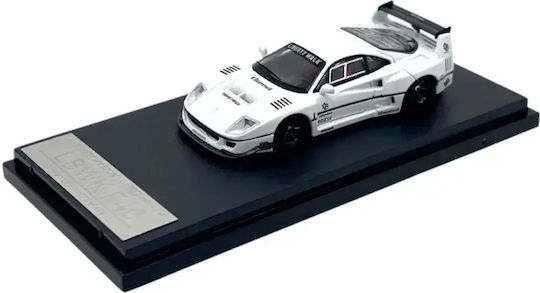 Model Mașină Ferrari F40 Lbwk Alb 1:64 Street Weapon