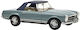 Model Mașină Mercedes Benz 230 Sl Horizon Blue 1963 Scara 1:18 Norev