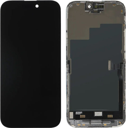 OLED Screen Gx Hard with Touch Mechanism for iPhone 15 Pro Black