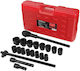 Kraft & Dele Ratchet With 3\4" Socket Set 21 Pieces