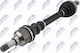 Drive Transmission Shaft Peugeot 2008 I 2013-0 1.6L SUV Peugeot 207 2006-2015 1.6L Hatchback Peugeot 207 CC 2007-2015 1.6L Convertible