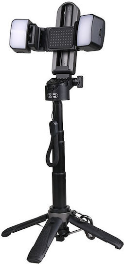 Xo Ss21 Multifunctional Selfie Stick Bluetooth Function Detachable Lights