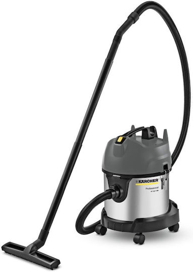 Karcher Прахосмукачка за Мокро / Сухо 1500W с Неръждаем Контейнер 20л Сребриста