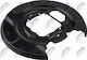 Splash Plate Brake Disc Bmw 5 1995-2003 2.8l Sedan Bmw 5 1995-2003 2.5l Sedan Bmw 5 1995-2003 2.2l Sedan
