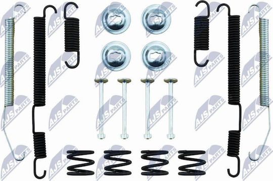 Set Auxiliary Parts Kit Handbrake Shoes Subaru Forester 2002-2012 2.5l SUV Subaru Impreza Estate 2000-2008 1.6l Estate Subaru Impreza Saloon 1999-2009 1.6l Sedan