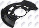 Έλασμα Πιτσιλίσματος Δισκόπλακα Toyota Avensis Estate 2008-2018 2.2l Estate Toyota Avensis Estate 2008-2018 2.0l Estate Toyota Avensis Estate 2008-2018 1.8l Estate