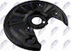 Splash Plate Brake Disc Audi A3 2012-2020 2.0l Hatchback Audi A3 2012-2020 1.8l Hatchback Audi A3 Convertible 2013-0 1.8l Convertible