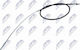 Въже На Спирачка За Паркиране Vw 1500 1600 1961-1973 1.5l Sedan Seat Cordoba 1993-2002 1.8l Sedan Seat Cordoba 1993-2002 1.9l Sedan