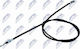 Handbrake Cable Peugeot 807 2002-0 3.0l Mpv Peugeot 807 2002-0 2.2l Mpv Peugeot 807 2002-0 2.0l Mpv
