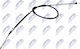 Handbrake Cable Fiat Bravo II 2006-2016 1.6L Hatchback Fiat Bravo II 2006-2016 1.4L Hatchback Fiat Bravo II 2006-2016 2.0L Hatchback