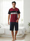 Rimoli Summer Men's Pyjama Burgundy
