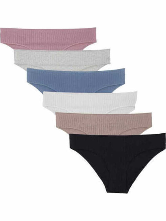 Βαμβακερά Γυναικεία Slip MultiPack