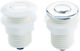 Pneumatic Flush Button Hydro Massage Air Button 3mm Od Tube Connection Chrome Abs