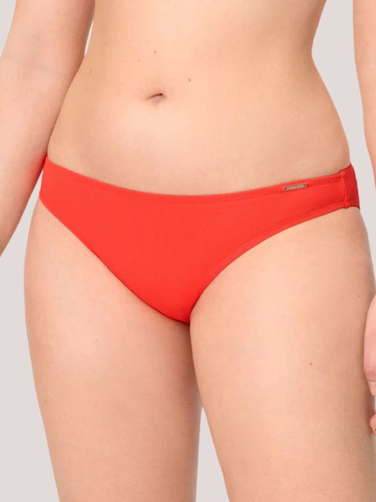 Ysabel Mora Bikini Slip Vivid Coral 83327