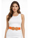 Women's Orange Belt SJ-DHPD41-26BE-PORTO