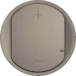 Celiane 2k Leds Dimmer Frontplatte Titan
