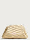Women's Pouch Handbag Gold