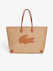Damen Rattanstasche Shopper Schulter Tabak