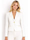 Morena Spain Women's Blazer White SL-20292NV-26JA-LEFKO