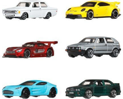 Set Modele Statice Mașini Macheta Seria Silver Ambalaj Deluxe Scara 1:64 Hot Wheels