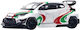 Model Mașină Pandem Gr Yaris Culori De Curse Castrol Scara 1:64 Pop Race Pr640136