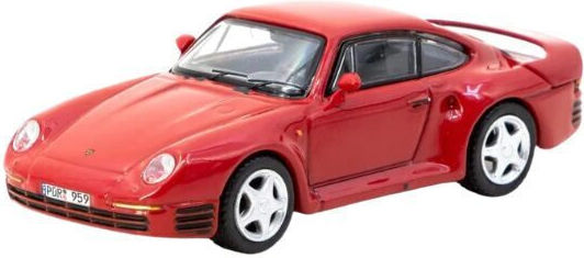 Model Mașină Porsche 959 Roșu 1:64
