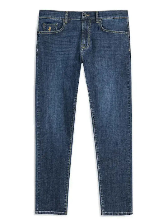 Malboro Classics Men's Jeans Pants Elastic Mid Blue