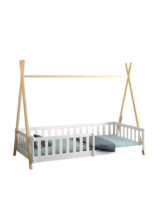 Munk Montessori Klassisches Einzelbett für Matratze 90x190cm Munk Montessori Klassisches Einzelbett für Matratze 90x190cm