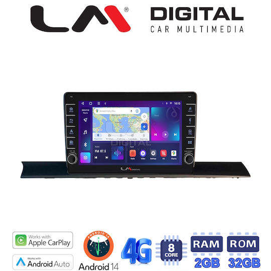 LM Digital Auto-Audiosystem Für Audi A4 / A5 2016 > 2021 Bluetooth USB WiFi GPS Apple-Carplay Android-Auto