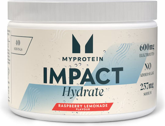 Myprotein Impact Hydrate 600mg Ειδικό Συμπλήρωμα Διατροφής 1τμχ Raspberry Lemonade