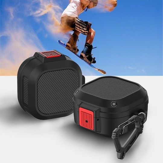 Buds2 Pro Husă din Silicon Neagră pentru Galaxy Buds 2 Pro / 2 / Live / Pro