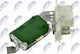 Fan Resistor Interior Space Opel Astra F 1991-1998 1.8l Sedan Opel Astra F 1991-1998 2l Sedan Opel Astra F 1991-1998 1.7l Sedan