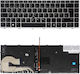 German Laptop Keyboard HP Elitebook 745 G5 745 G6 840 G5 846 G5 840 G6 L14377-041 L14378-041 L14379-041 L11308-041 L11307-041 German Backlit with Pointer Black Silver Frame Code 40906deblpointer