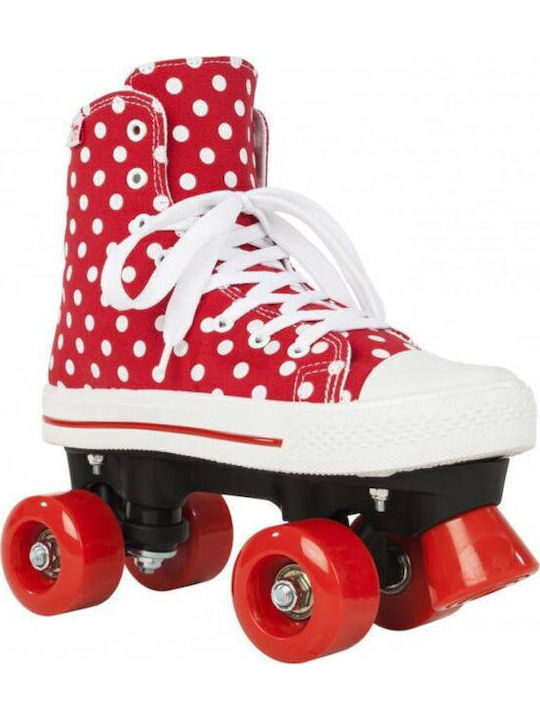 Rookie Canvas Inline Roller Rot Kinder