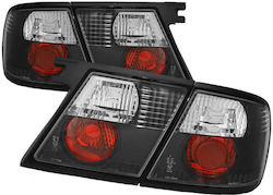 Πισινά Φανάρια Set Nissan Primera P11 96-98 Hathback Μαύρα Rns01b