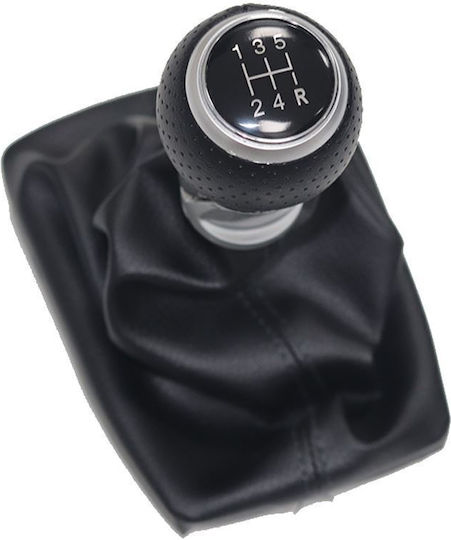Carro Shift Knob Gear Lever Boot Audi A4 B6 02-08 Audi A4 B7 02-08 5 Speeds Black Cgk3102