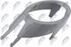Fog Light Frame Audi A4 B7 2004-2008 2.5l Sedan Audi A4 B7 2004-2008 2.0l Sedan Audi A4 B7 2004-2008 1.9l Sedan