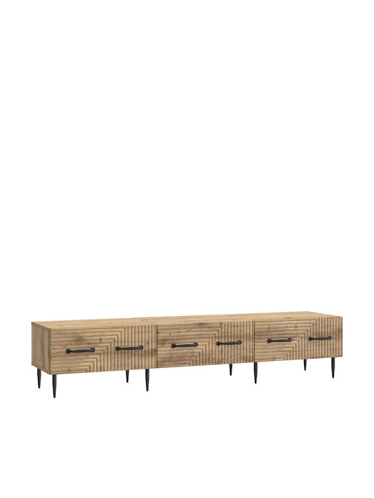 TV-Ständer Eiche M147xT34.5xH30cm