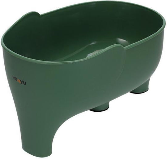 Brotkorb Kunststoff Grau 22x14x10cm