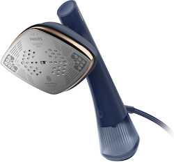 Philips Oneturn Gc215/20 Ατμοκαθαριστής Ρούχων Χειρός 1800W με Δοχείο 300ml Μπλε