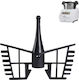 Piesă De Schimb Accesoriu Pentru Bătut Monsieur Cuisine Connect Butterfly Mixes Negru