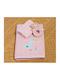 Nef-Nef Homeware Σετ Βρεφικές Πετσέτες 2τμχ Spring Hapiness Λευκές 30x50cm Βάρους 420gr/m²