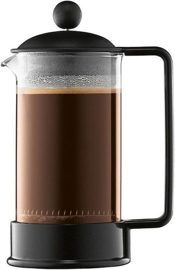 Bodum 1543-01 Brazil Coffee Press French Press 3 Cups 0.35l Black