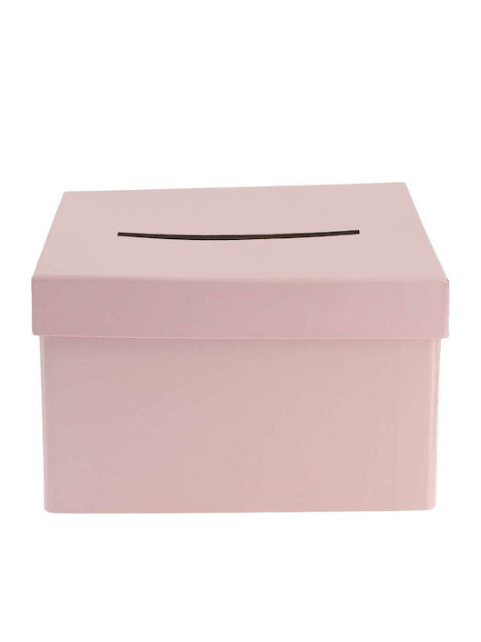 Beauty Home Кутия От Картон За Пожелателни Карти Розова 19,5x12x19,5см